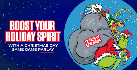 MyBookie Boost Your Holiday Spirit