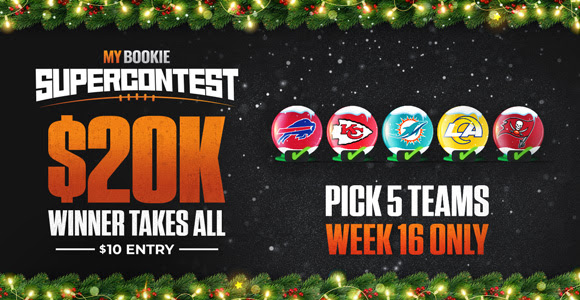 MyBookie Supercontest $20K Winner Takes All
