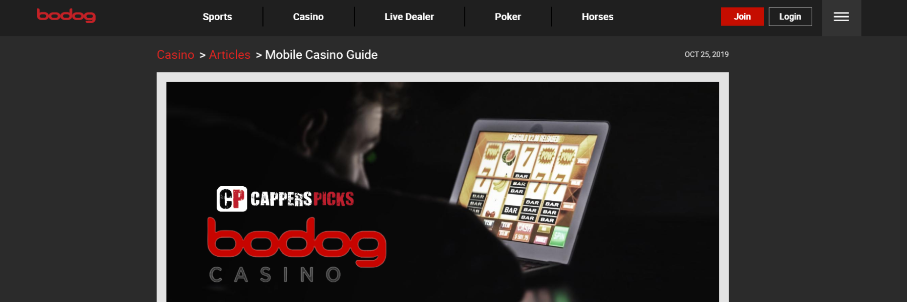 Bodog Casino Mobile