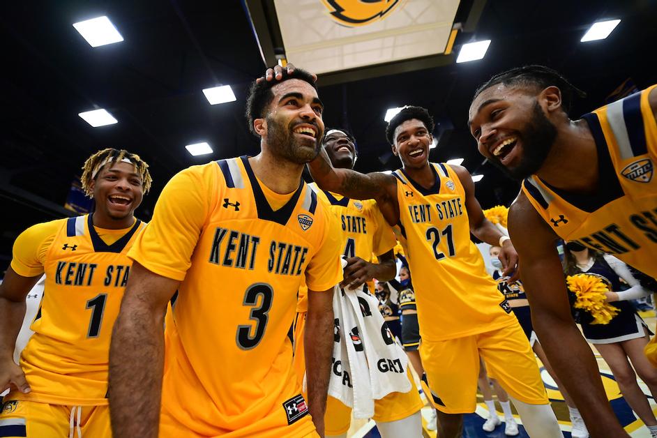 Akron Zips at Kent State Golden Flashes AI NCAA Basketball Prediction 3/3/2023