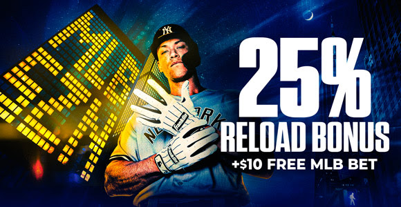 MyBookie MLB Betting SZN - 25% Reload Bonuses
