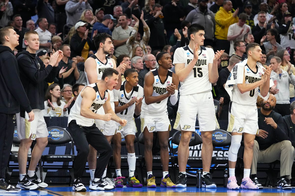 Ohio State Buckeyes at Purdue Boilermakers AI NCAA Basketball Prediction 3/11/2023 