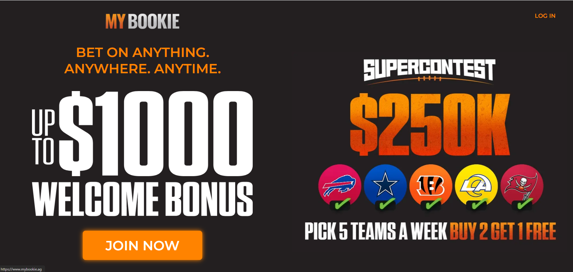 2023 MyBookie NFL SuperContest - Join In Now!