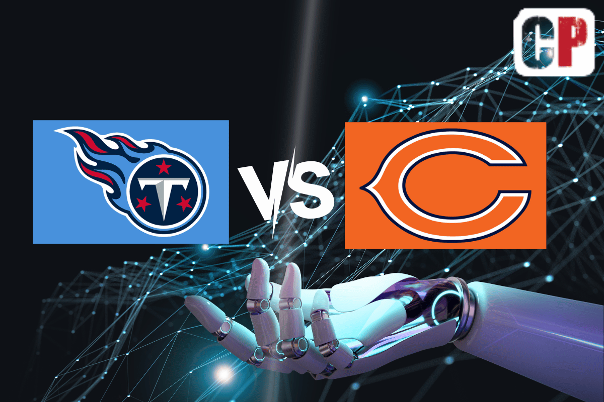 Tennessee Titans at Chicago Bears AI NFL Prediction 81223