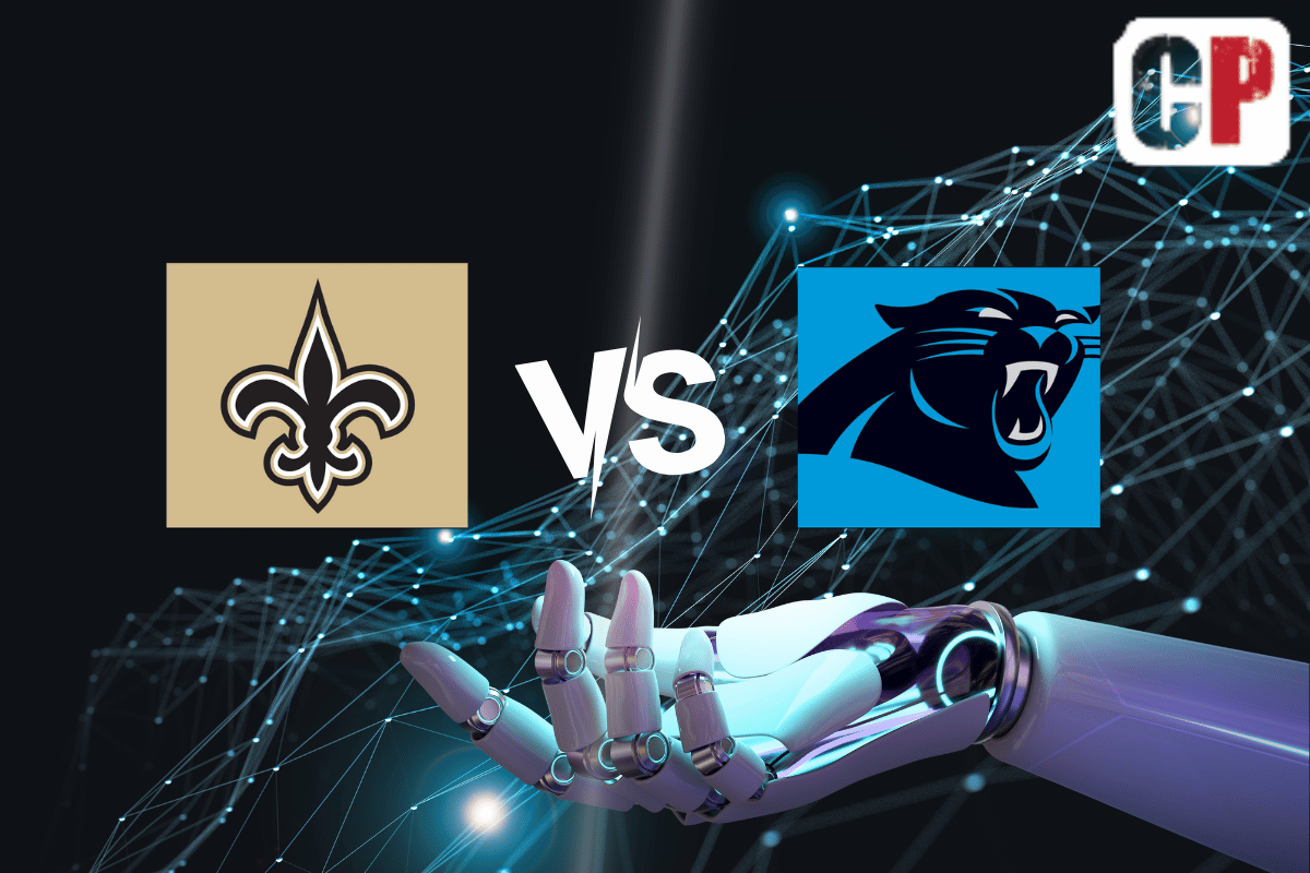 New Orleans Saints at Carolina Panthers AI NFL Prediction 91823