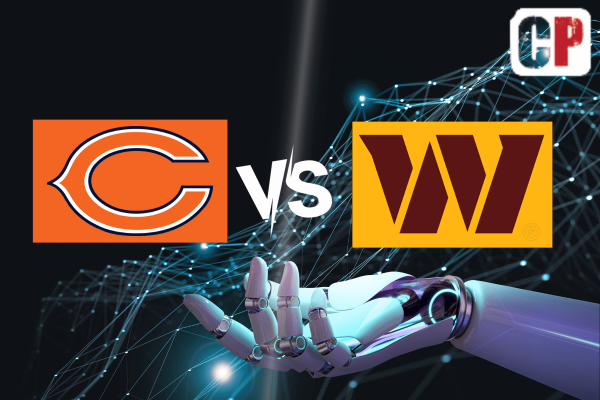 Chicago Bears at Washington Commanders AI NFL Prediction 10523