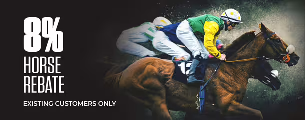 8% Horse Racing Rebate