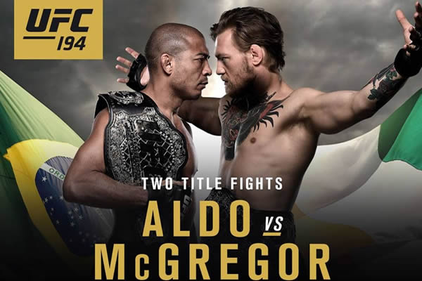 Aldo vs. McGregor - 12-12-2015 Free UFC 194 Picks & Handicapping Lines Preview
