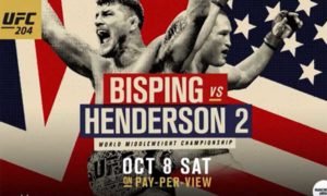 Free Bisping vs. Henderson UFC 204 Picks & Handicapping Lines Preview 10/8/2016