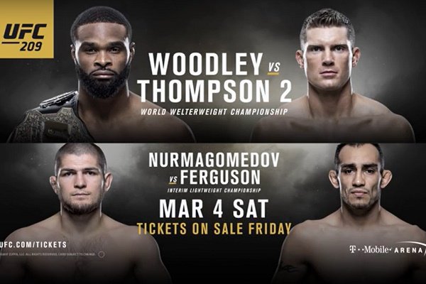 Free UFC 209 Picks & Handicapping Lines & Betting Preview 3/4/2017