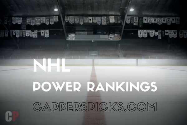 NHL Power Rankings – March 27th Handicappers NHL Picks