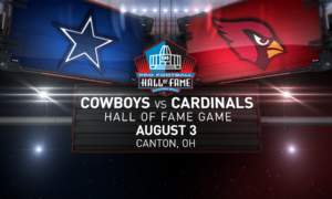 Dallas Cowboys vs. Arizona Cardinals - 8/3/2017 Free Pick & NFL Betting Prediction