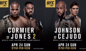 Free UFC 214 Picks & Handicapping Lines & Betting Preview 7/30/2017