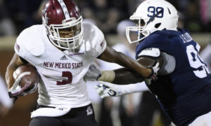 Arkansas State Red Wolves vs. New Mexico State Aggies - 10/28/2017 Free Pick & CFB Betting Prediction