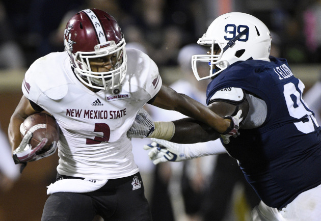 Arkansas State Red Wolves vs. New Mexico State Aggies - 10/28/2017 Free Pick & CFB Betting Prediction