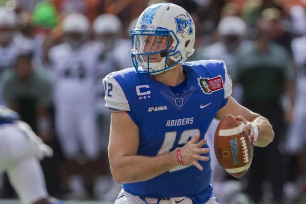 Marshall Thundering Herd vs. Middle Tennessee Blue Raiders  - 10/20/2017 Free Pick & CFB Betting Prediction