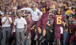 MTSU Blue Raiders vs. Minnesota Golden Gophers- 9/16/2017 Free Pick & CFB Betting Prediction