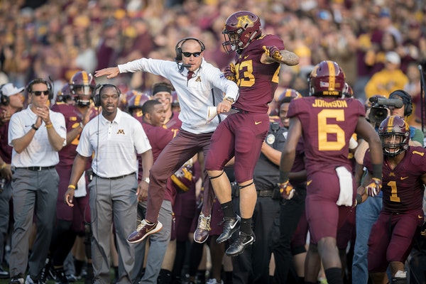 MTSU Blue Raiders vs. Minnesota Golden Gophers- 9/16/2017 Free Pick & CFB Betting Prediction