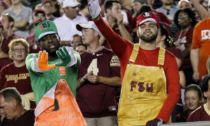 Miami Hurricanes vs. Florida State Seminoles - 10/7/2017 Free Pick & CFB Betting Prediction