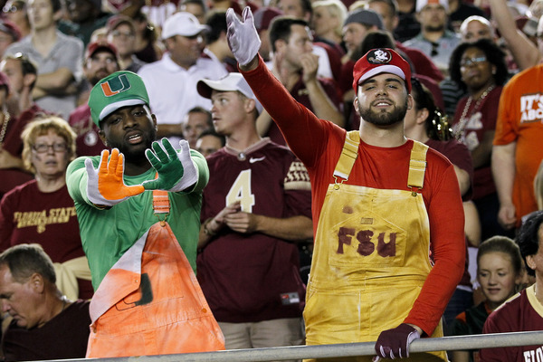 Miami Hurricanes vs. Florida State Seminoles - 10/7/2017 Free Pick & CFB Betting Prediction