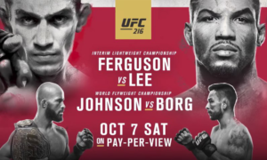 Free UFC 216 Picks & Handicapping Lines & Betting Preview 10/9/2017