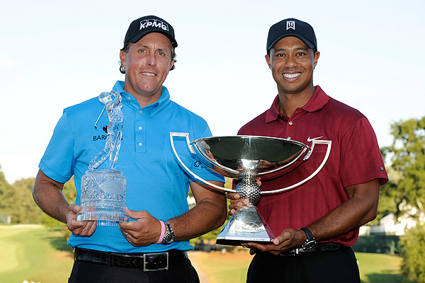 2018 PGA Tiger Woods vs. Phil Mickelson Free Golf Picks & Handicapping Lines Prediction