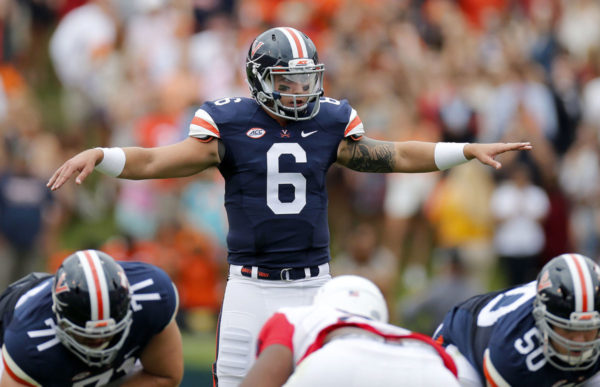 Louisville Cardinal vs. Virginia Cavaliers - 9/22/2018 Free Pick & CFB Betting Prediction