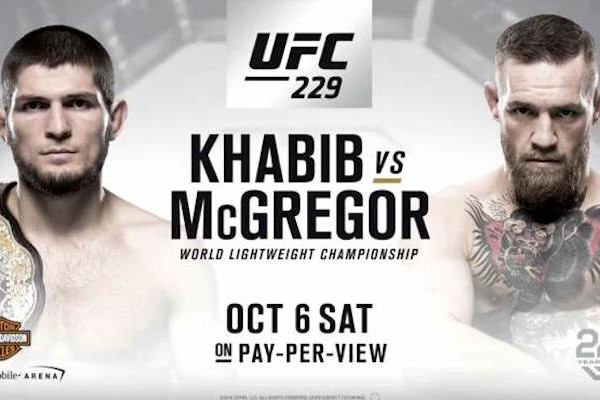 Free UFC 229- Picks & Handicapping Lines & Betting Preview 10/6/2018