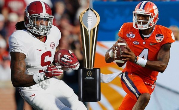 Clemson Tigers vs. Alabama Crimson Tide - 1/7/2019 Free Pick & National Championship Total Betting Prediction
