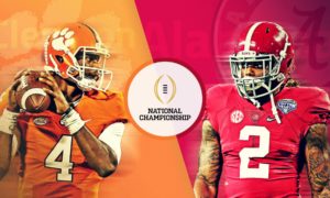 Alabama Crimson Tide vs. Clemson Tigers - Free Pick & 2019 CFP Championship Prediction