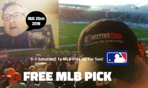 Ray Monohan Free MLB Pick