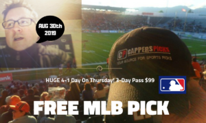 Ray Monohan Free MLB Pick