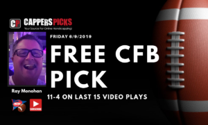 Razor's Sports Picks Daily - NCAA Football Free Play - Friday 9/6/19
