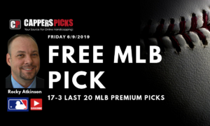 Rocky Atkinson MLB Pick