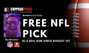 Ray Monohan Monday Night Football Pick