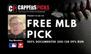 Ray Monohan MLB Pick