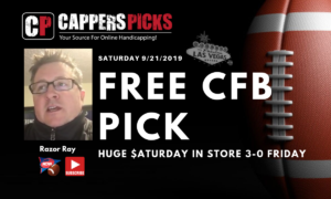 Ray Monohan CFB Picks
