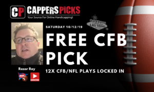 Ray Monohan Free College Football Pick