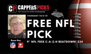 Razor's NFL Free Play - Bears vs. Raiders - Sunday 10/6/19