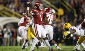 Texas A&M Aggies vs. Arkansas Razorbacks Free Pick & CFB Betting Prediction, 10/18/25
