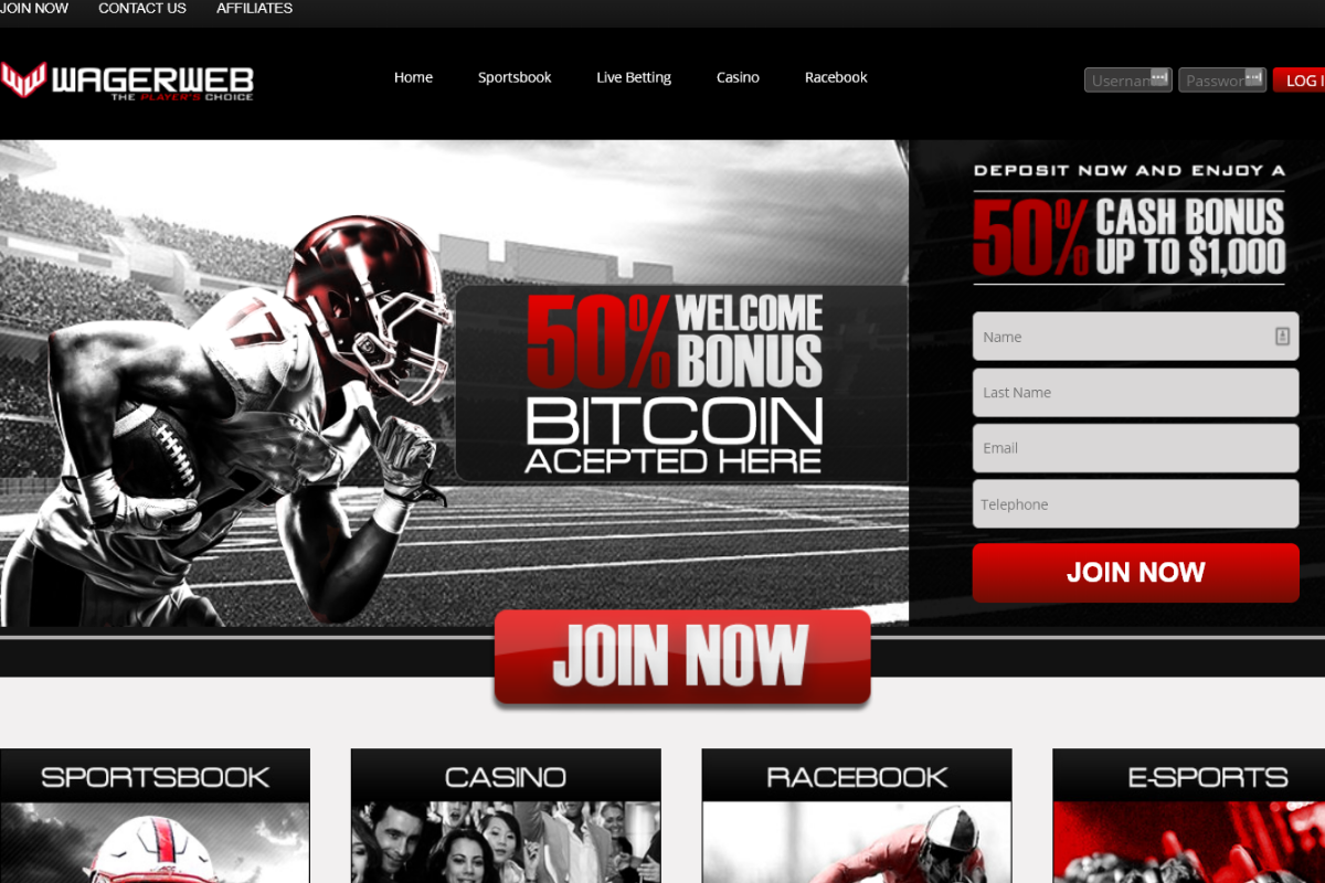 Wager Web Promos