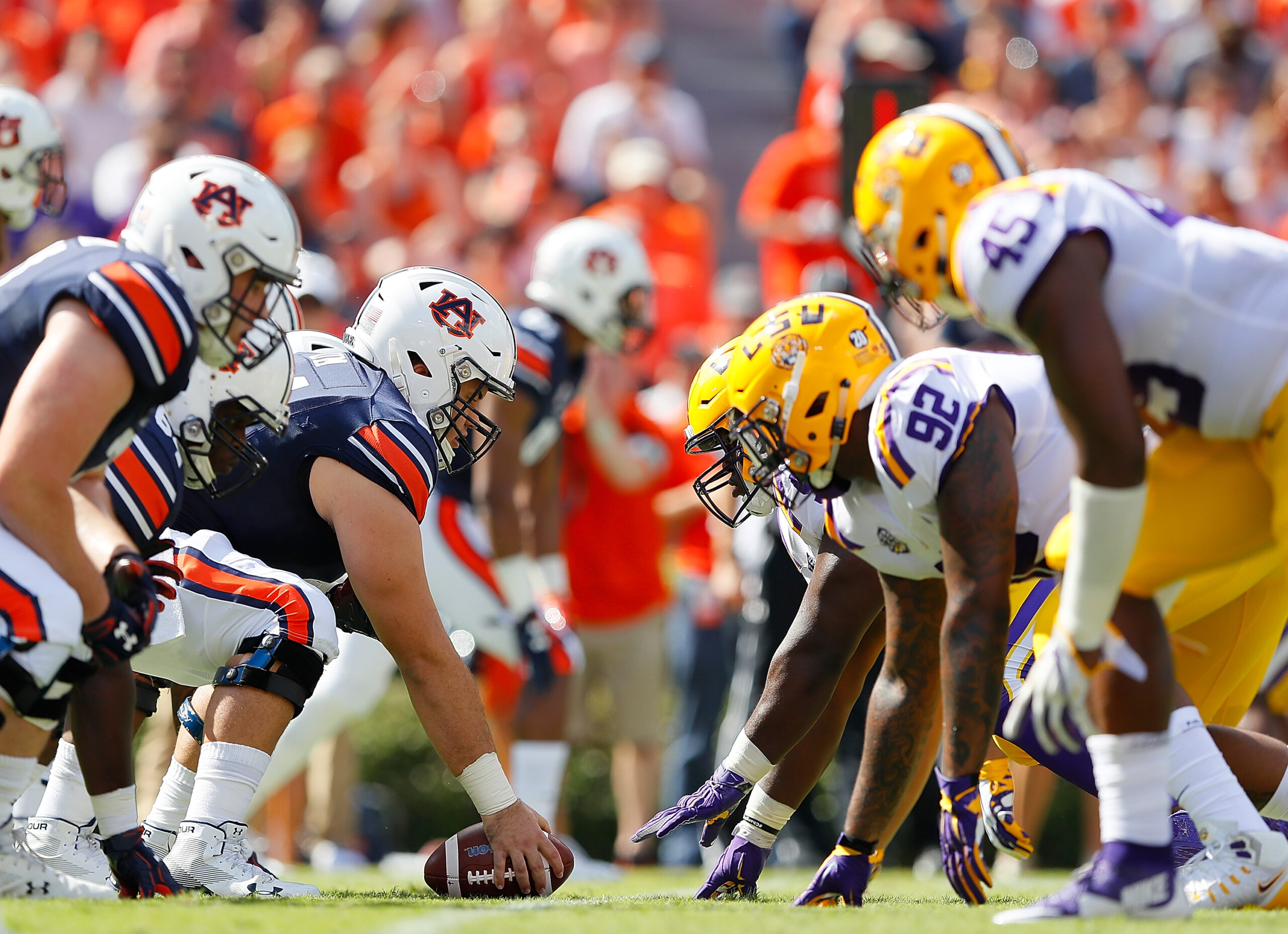 Auburn Tigers vs. LSU Tigers 10-2-2021- Free Pick & CFB Betting Prediction