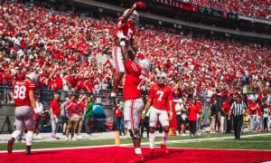 Rutgers Scarlet Knights vs. Ohio State Buckeyes Free Pick & CFB Betting Prediction, 11/22/25
