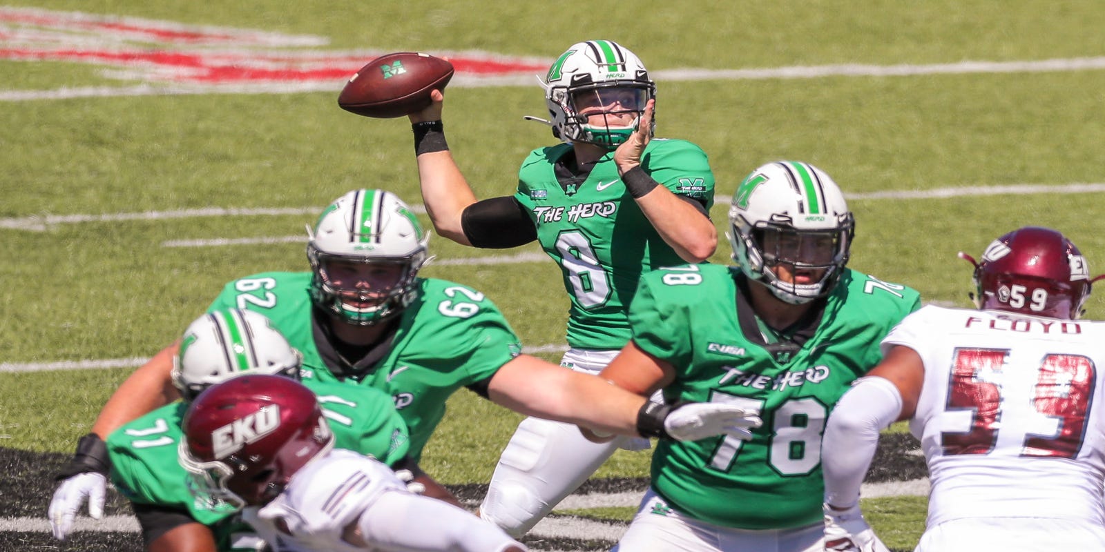 Marshall Thundering Herd vs. North Texas Mean Green 10-15-2021- Free Pick & CFB Betting Prediction
