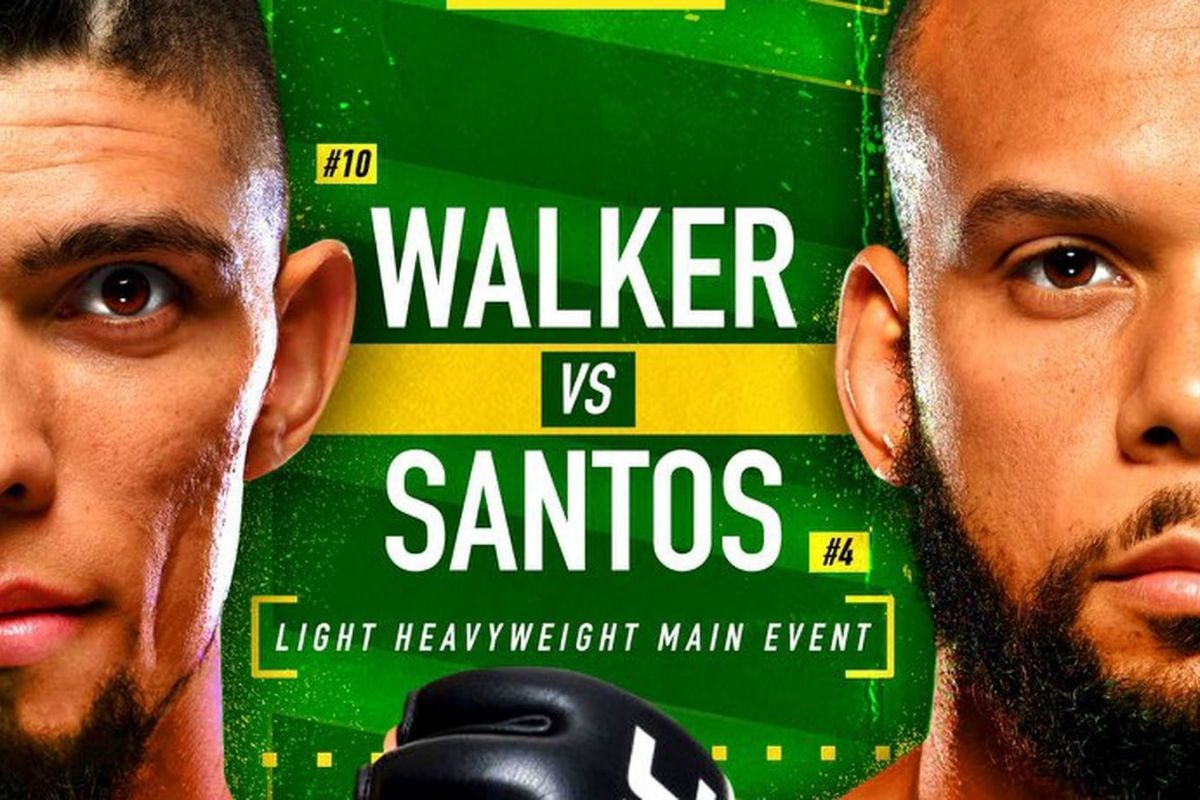 Thiago Santos vs. Johnny Walker : Free UFC Fight Night 193 Pick - Handicapping Lines & Betting Preview - 10/2/2021