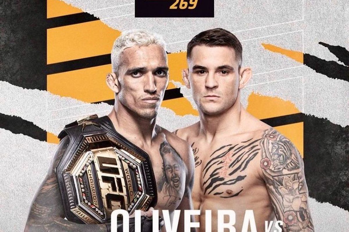 UFC 269: Oliveira vs. Poirier - 12/11/2021 Free Pick