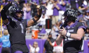 Texas Longhorns vs. TCU Horned Frogs 11/11/2023 Free Pick & CFB Betting Prediction