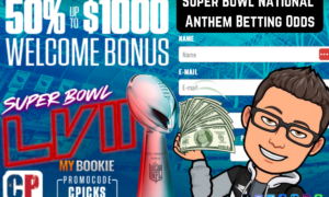 2023 Super Bowl National Anthem Betting Prop Odds