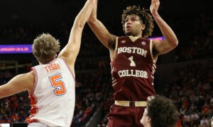 Georgia Tech Yellow Jackets at Boston College Eagles AI NCAA Basketball Prediction 3/4/2023