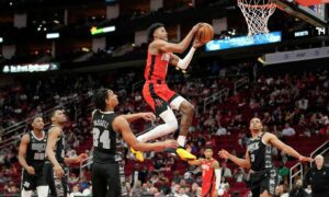 Golden State Warriors at Houston Rockets AI NBA Basketball Prediction 3/20/2023